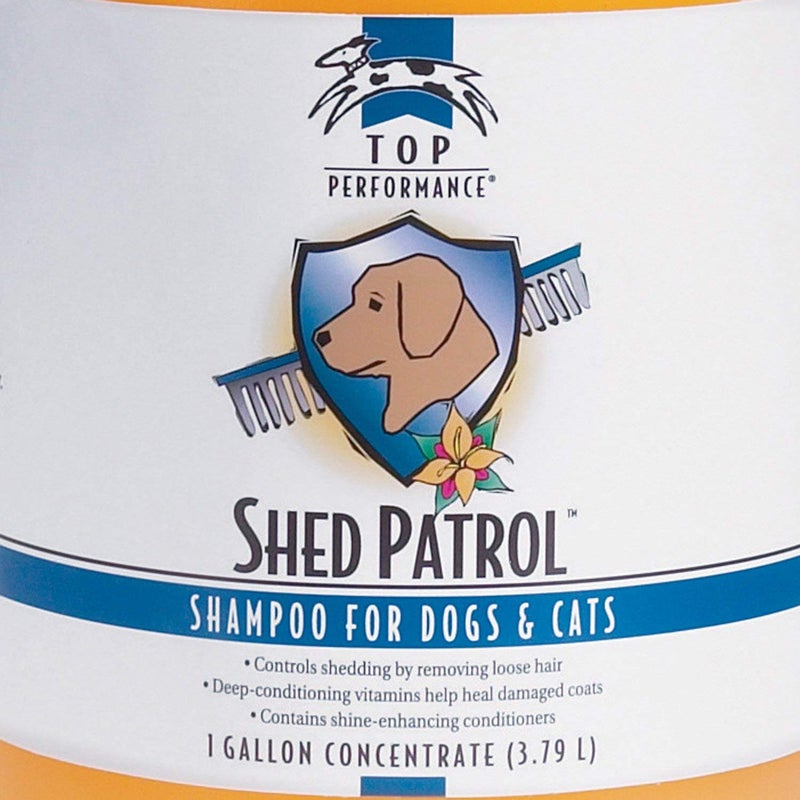 Top Performance Shed Patrol De-Shedding Dog and Cat Shampoo, 1-Gallon - Image 2